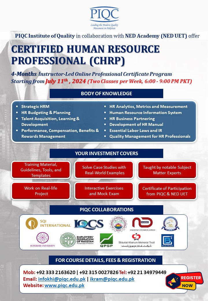Certified Human Resource Professional Ned Academy Ccee Cmpp
